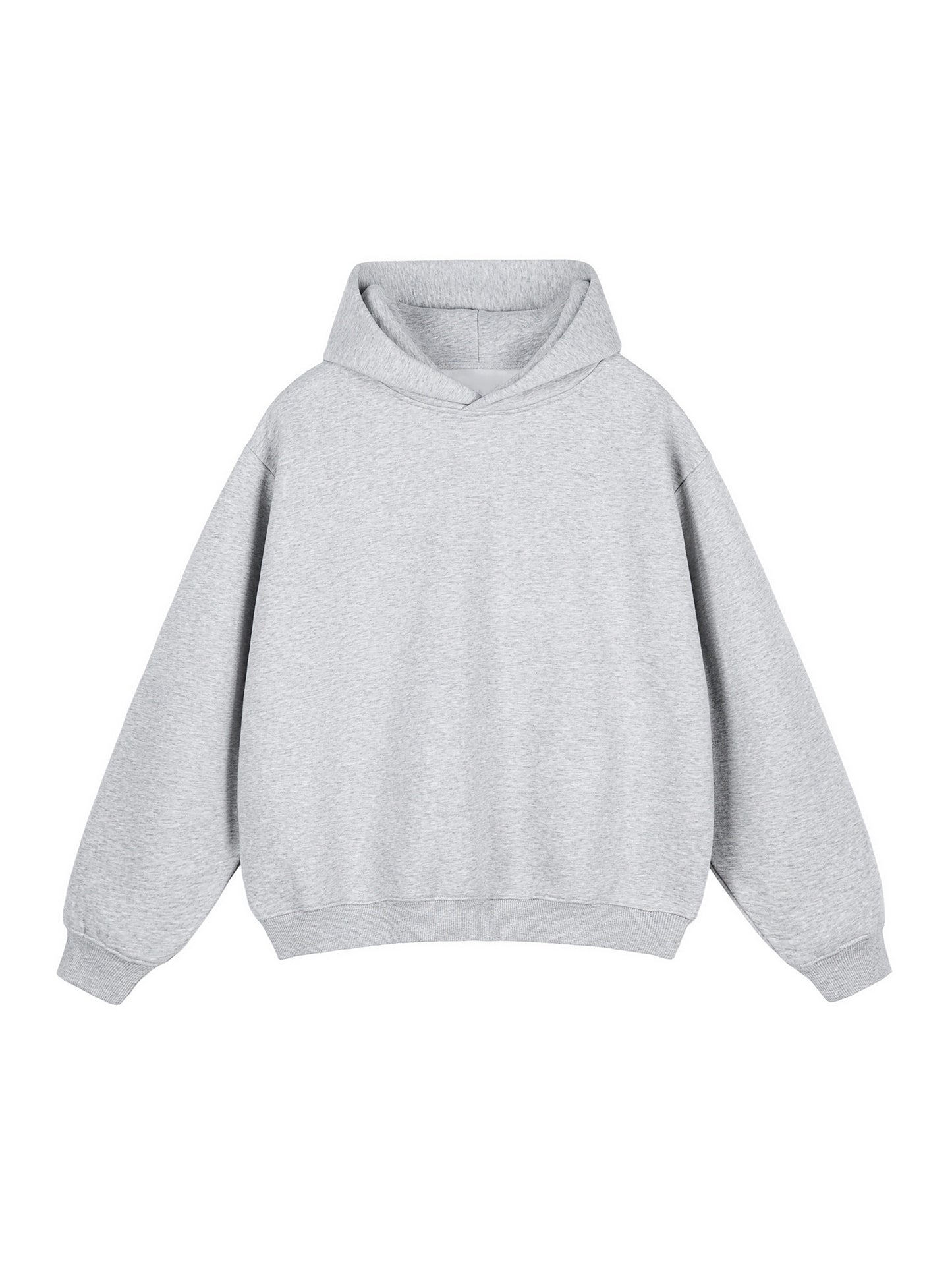 Fleeced Boxy Hoodie